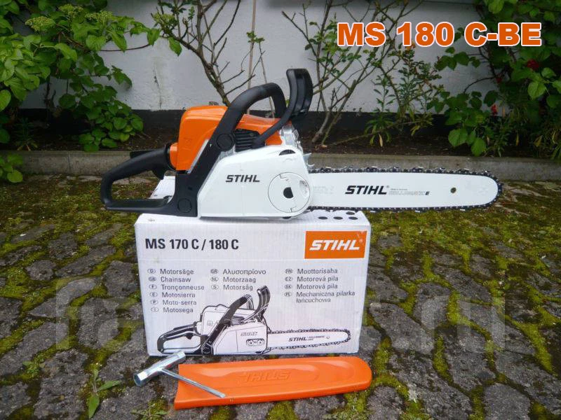 Chaine STIHL modèle MS180 - coupe de 35 cm, 50 maillons, pas 3/8 LP, jauge  1