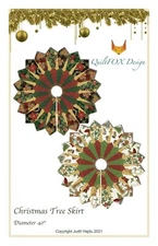 Christmas Tree Skirt Pattern Sewing Pattern Holiday Decoration Craft