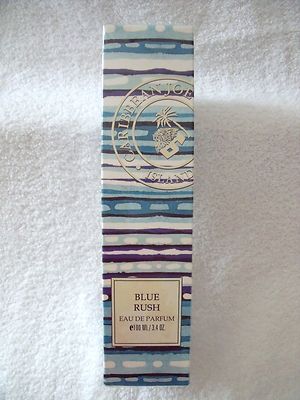 Caribbean Joe Blue Rush Eau De Parfum Spray 3.4 oz New in Sealed Box