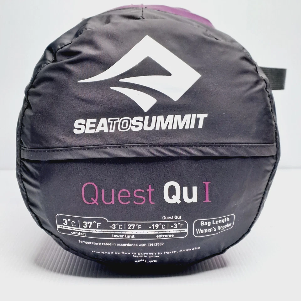 Sea to Summit Quest QuI Women's Sleeping Bag (Regular) 3°C Used Once - image 2 of 4