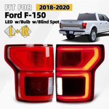 Led Tail Light For 2018-2020 Ford F-150 W Blind Spot Brake Lamp Pair Leftright