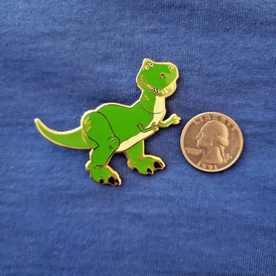 DLP - Rex - Cast Lanyard Refresh Toy Story PARIS DLRP DISNEY PIN