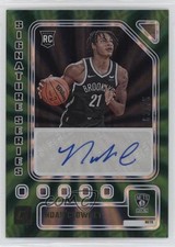 2023-24 Donruss Signature Series Holo Green Laser 63/75 Noah Clowney Auto 1d40