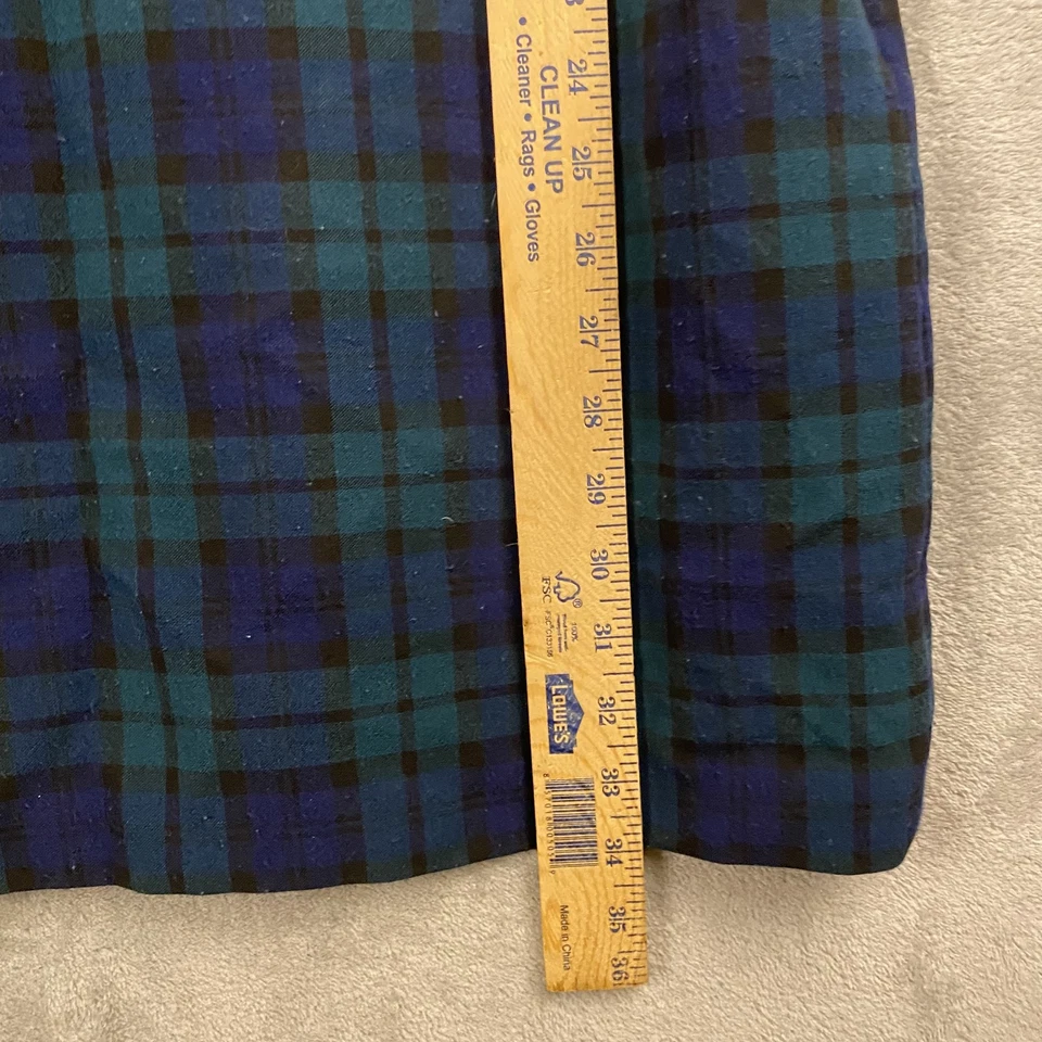 Vestido azul a cuadros sin mangas Vineyard Vines para mujer talla 4 Foto 2 de 4