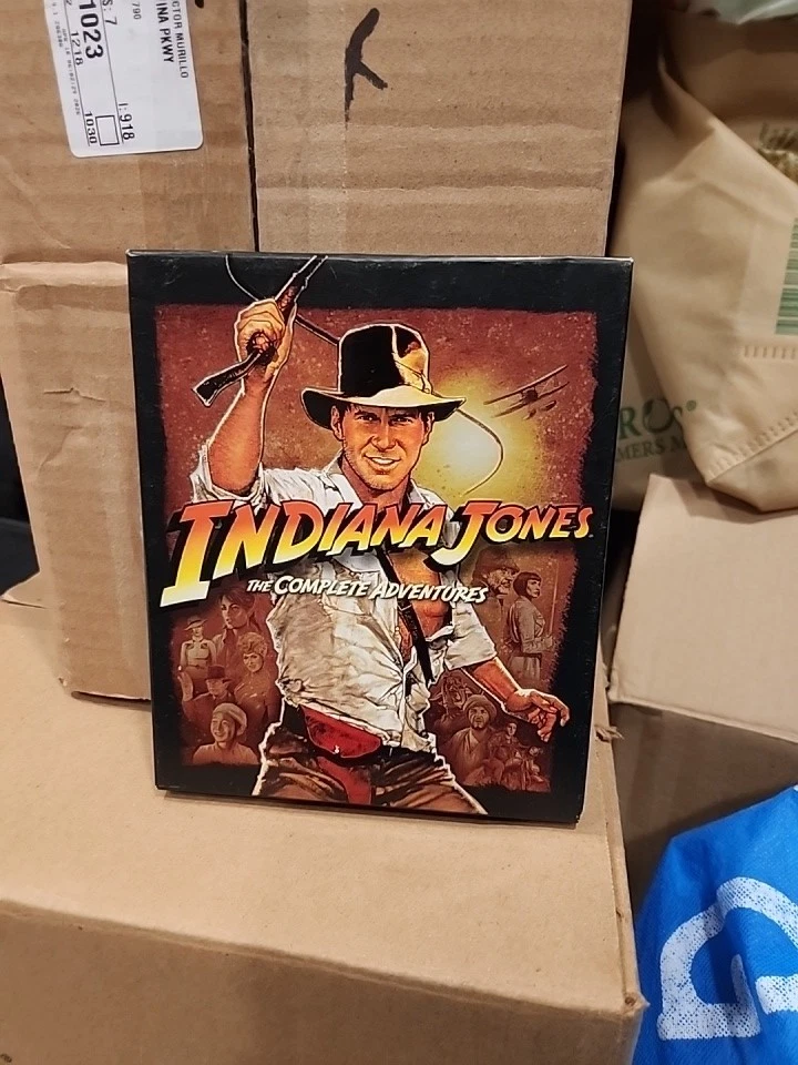 Indiana Jones The Complete Adventures Blu Ray for sale | eBay