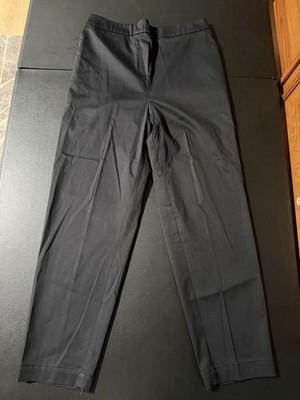 Boden Glorious British Style Black Tailored Trousers UK 12R