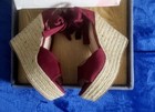 Allegra K Espadrille Platform Wedges Heel Lace Up Sandals S 10 Never Worn  — photo 5
