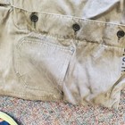 US Navy Dept WWII Overalls Contract NXsx51855 M Straps, Buttons, Zip, Lined USA  — photo 5