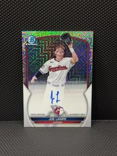 2023 Bowman Chrome Joe Lampe Mojo Refractor Auto #BCMA-JL Guardians