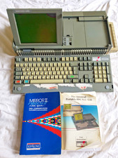 Amstrad PPC640 Portable PC + Manuals (Spares only)