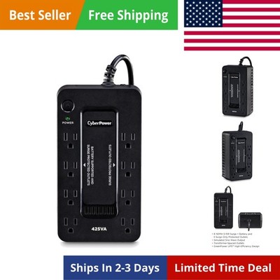 ST425 Standby UPS Battery Backup and Surge Protector, 425VA/260W, 8 Outlets, ...