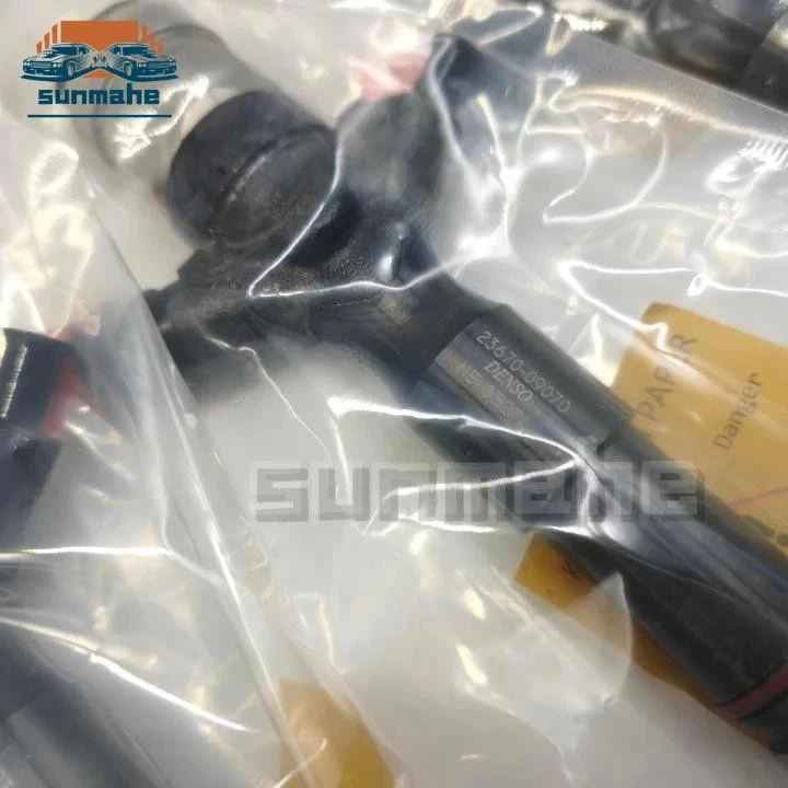 4x 23670-09070 Diesel Fuel Injector For 2005-2007 Toyota Hiace 2KD-FTV 1KD-FTV - Imagem 4 de 4