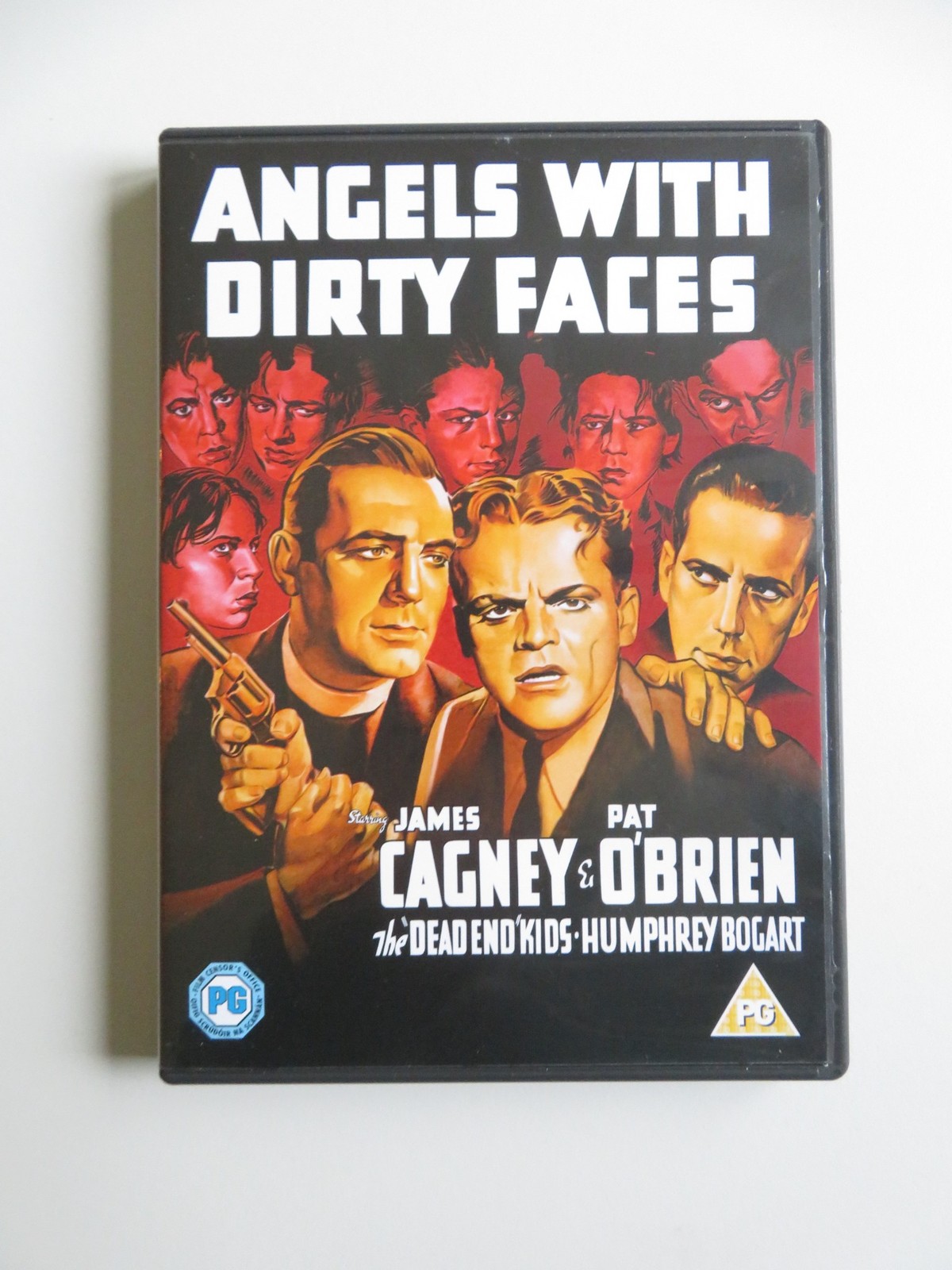 ANGELS WITH DIRTY FACES (DVD) JAMES CAGNEY PAT O'BRIEN BOGART 1938 REGION 2
