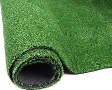 FREADEM Artificial Grass Turf Lawn, 4FTx6FT Indoor Outdoor 4' x 6', Green 