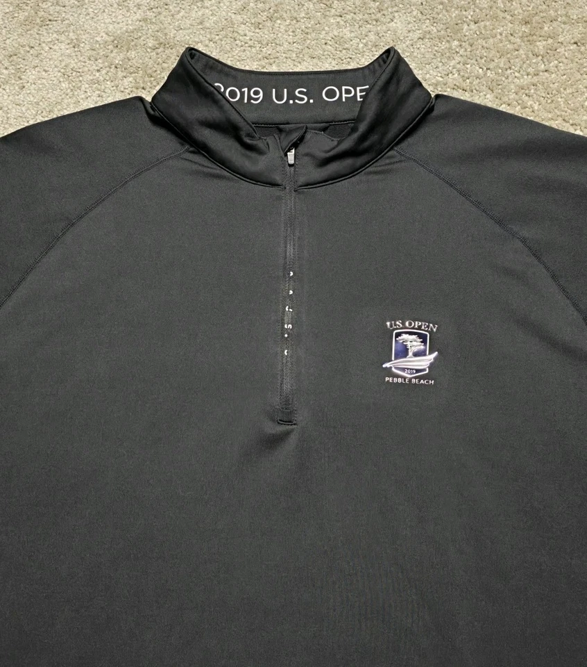 Chaqueta de golf US Open Pebble Beach 2019 1/4 cremallera para hombre talla 2XL Foto 3 de 4