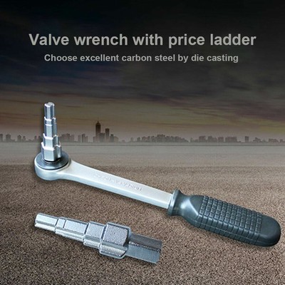 10-21mm Stufenschlüssel 1/2'' für Knarre Ratsche Sanitär Kühlerschlüssel TD