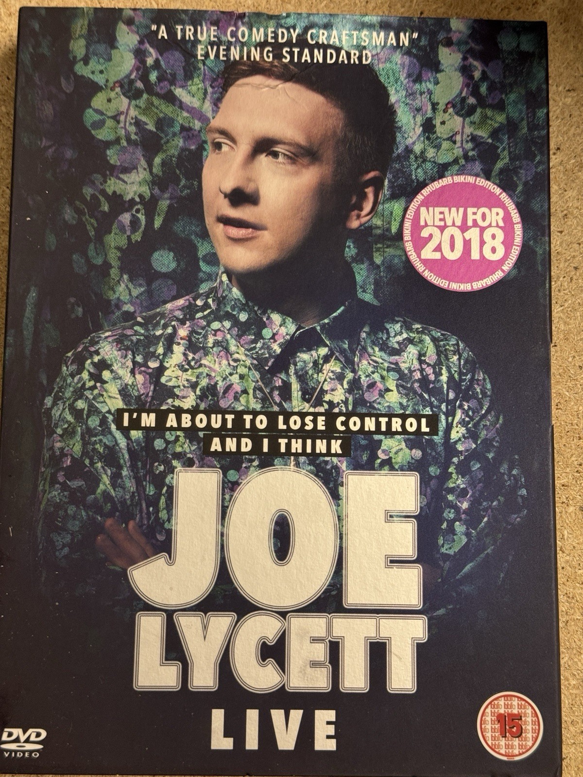 Joe Lycett: I'm About to Lose Control And I Think Joe Lycett Live (DVD, 2018)