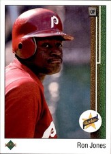 Ron Jones 1989 Upper Deck Rookie Card #11. rookie card picture