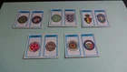5 ORIGINAL IMAGES - FOOTBALL 78 - COUNTRY BADGES - LOT 1
