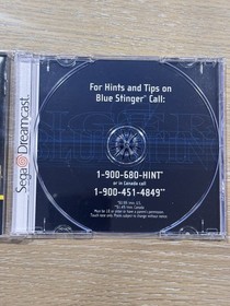 Blue Stinger (1999) Sega Dreamcast CIB