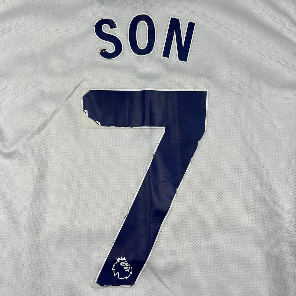 Tottenham Hotspur Son 2024 2025 Nike Home Jersey Kit Medium Mens White READ - Image 4 of 4