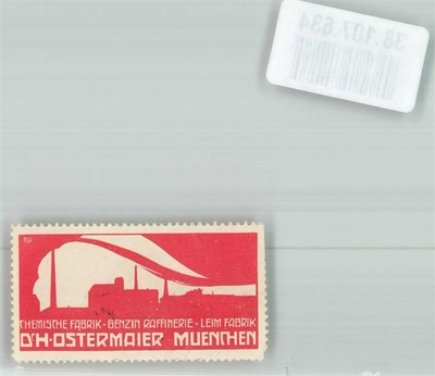 38107634 - 8000 Munich Dr. H. Ostermaier Chemical Factory Gasoline Refinery