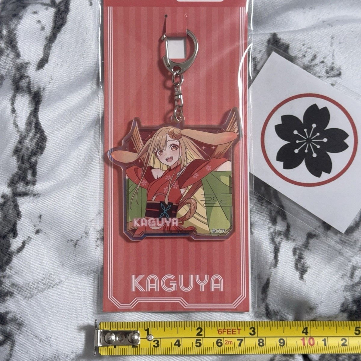Cosmic Princess Kaguya! Kaguya Hologram Acrylic Keychain New 