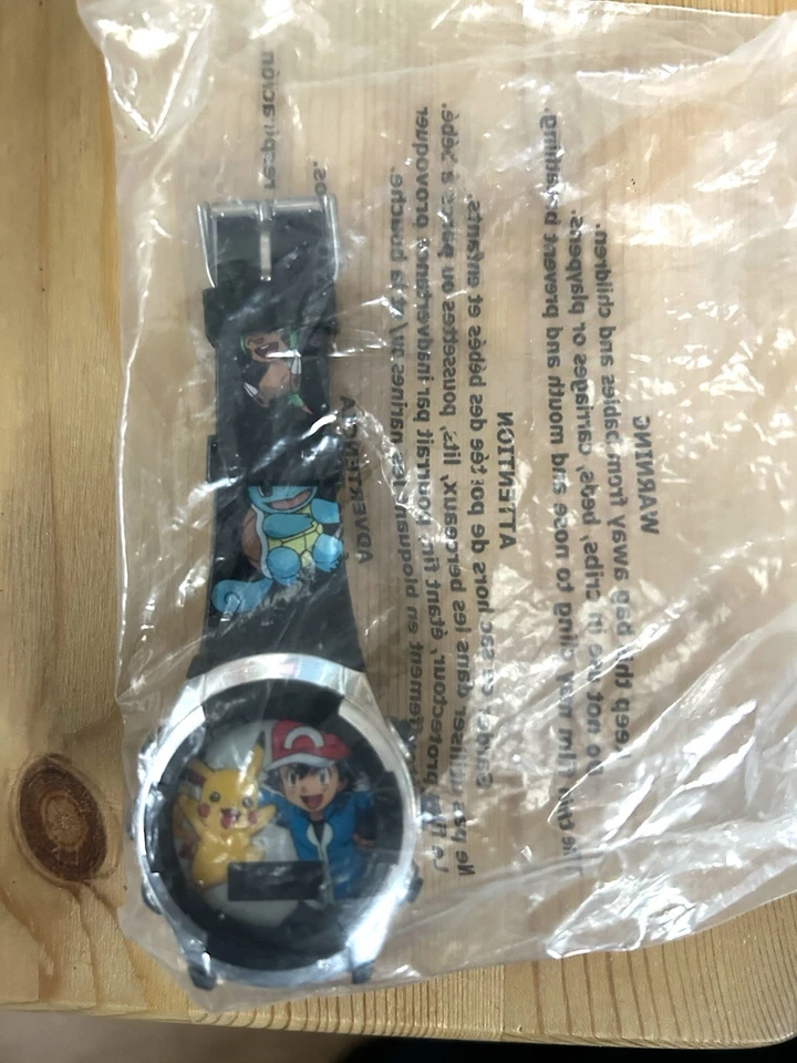 Reloj Z 2019 Pokemon Pikachu Accutime Digital Intermitente Brillante Iluminado Ash B1 Foto 4 de 4