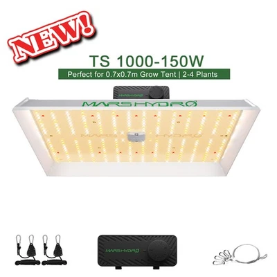 2026 Mars Hydro TS 1000 LED Grow Light lampada per piante piante d'appartamento Veg Bloom