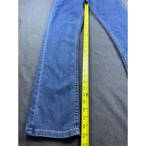 Levis Slim Flex Jeans Super Stretch Denim Blue Kids Size 16 - Picture 4 of 8