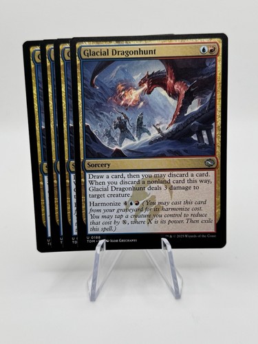 MTG - 4 X Sol Ring - Tarkir: Dragonstorm - Playset 4x X4 - Foto 8