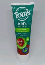 Tom's of Maine Fluoride Children's Natural Toothpaste, Silly Strawberry, 5.1oz