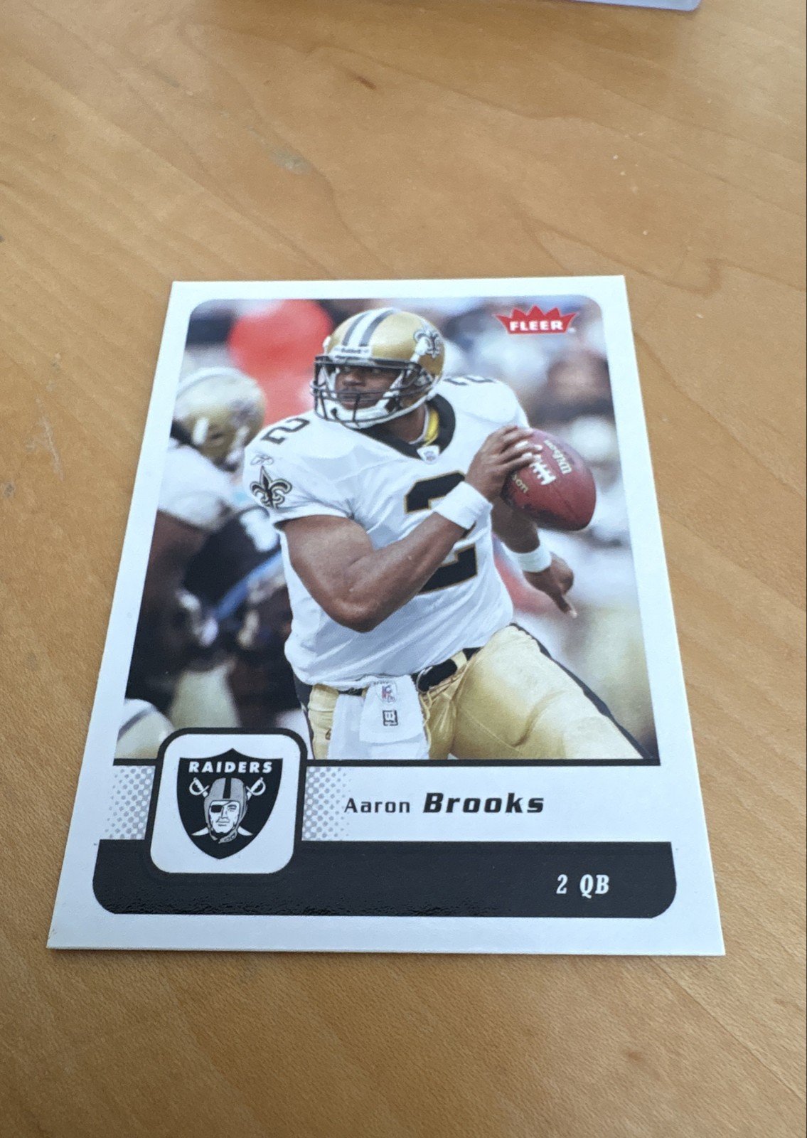 2006 Fleer - Aaron Brooks #71 - Saints/Raiders