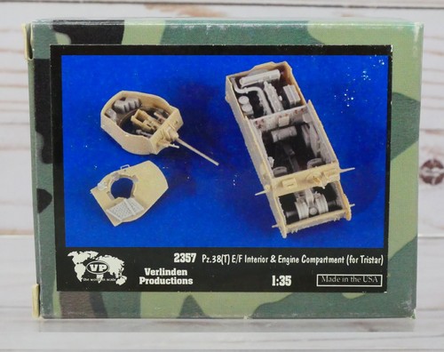 Verlinden 2357, Pz.38(t) E/F interior y compartimento del motor, Tristar #35020, 1/35 - Imagen 3 de 6
