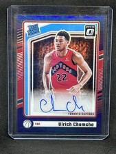 Ulrich Chomche 2024-25 Donruss Optic - Purple Holo Rated Rookie Auto RC A8