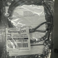 Brand New Kensington ClickSafe 2.0 Keyed Cable Lock