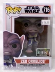 Funko Pop! 716 Zeb Orrelios Star Wars Mandalorian Entertainment Earth Exclusive