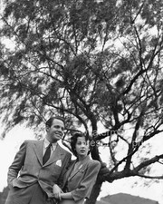 Louis Hayward, Ida Lupino Photo 8x10 Brentwood California 1940s Actor Couple