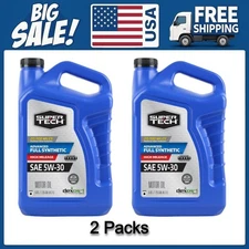 Super Tech Advanced High Mileage Full Synthetic SAE 5W-30 Motor Oil, 5 Quarts