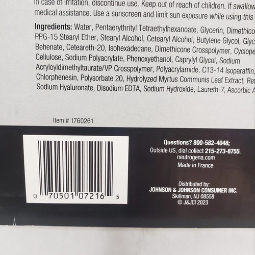 2 Pack Neutrogena Rapid Wrinkle Repair Regenerating Cream Fragrance Free 1.7oz - Picture 2 of 7
