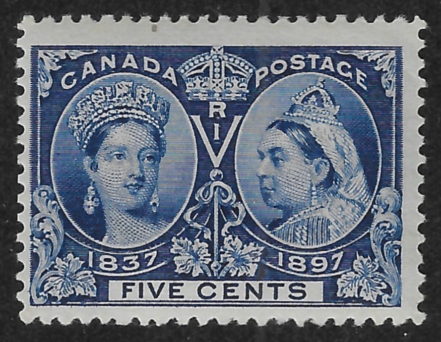 Canada #54 M/NH F/VF Vibrant Color Fresh Stamp