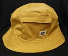 ROKA London Hatfield Corn Yellow Bucket Hat : One Size - Excellent