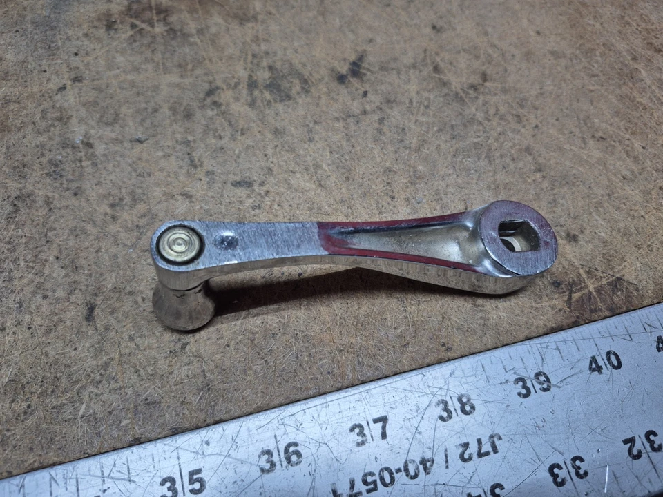 1937 1938 1939 1940 1946 1947 1948 Chevrolet Truck interior manivela de puerta ventana Foto 4 de 4