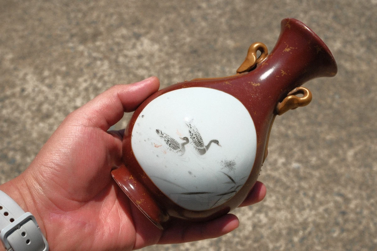 乾隆Mark 印第安纳中国古董花瓶| eBay