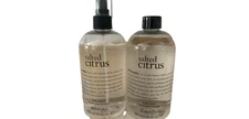 Philosophy Salted Citrus Body Spritz / Body Spray 16 OZ Two Bottles