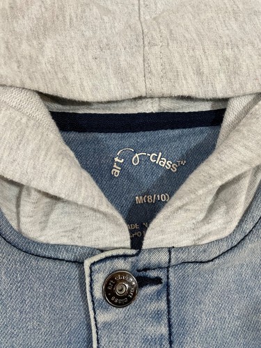Unisex Art Class kids jean jacket M 8/10 - Picture 2 of 2