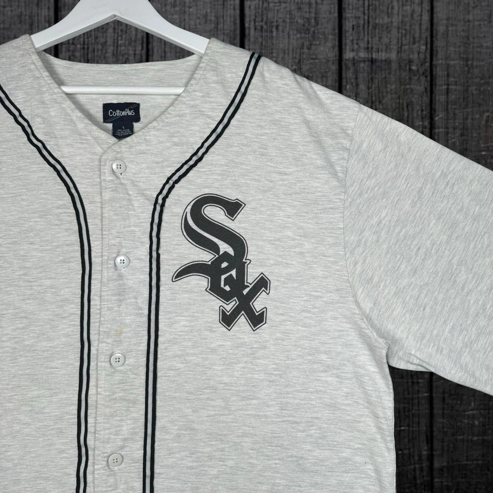 Jersey de algodón vintage de los 90 Chicago White Sox - Southside Bad Boys - grande para hombre Foto 4 de 4