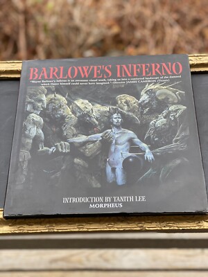 Rare Barlowe's Inferno by Wayne Douglas Barlowe 1st Edition