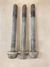 2017 Chevrolet Express 2500 Van Steering Gear Box Bolts Set of 3 21mm OEM