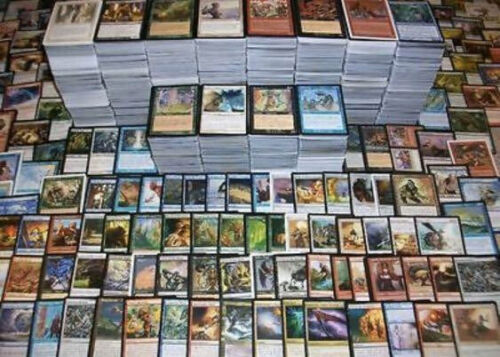 450+ MTG Magic Cards Bulk Lot Collection All Authentic and Genuine NM - Foto 1 di 1